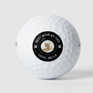 Beste Mama Von Par Katze Pfotenabdruck Foto Text G Golfball