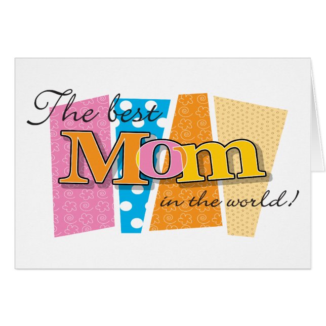 Beste Mama-Welt (Vorderseite (Horizontal))