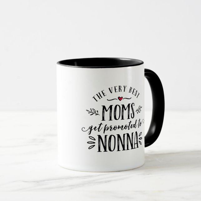 Beste Mamas erhalten zu NONNA Tasse gefördert (VorderseiteRechts)