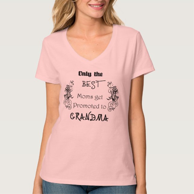 Beste Mamas für Oma T-Shirt (Vorderseite)