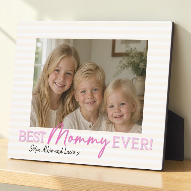 Beste Mami überhaupt! Fotoplakette Fotoplatte (Von Creator hochgeladen)