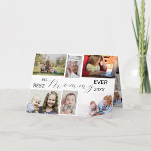 Beste Mami überhaupt – Muttertag 6-Foto-Collage Karte