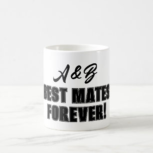 Beste Mates Forever Cutsom Kaffee Tasse Geschenk