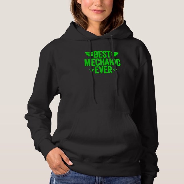 Beste Mechanik je 2 Hoodie (Vorderseite)