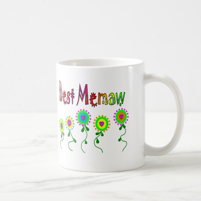 Beste Memaw Geschenke Tasse (Rechts)