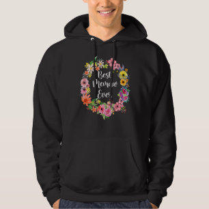 Beste Memaw überhaupt Frauen Blumen Dekoration Mem Hoodie