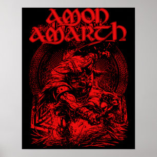 Beste Merchandise der Amon Amarth Bandmusik für Fa Poster