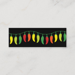 Beste mexikanische Restaurantkarten Mini Visitenkarte