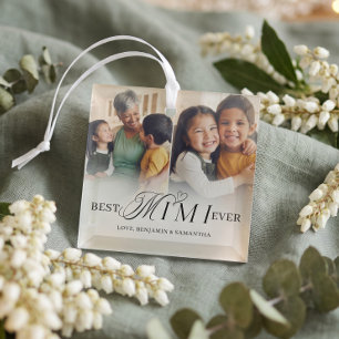 Beste Mimi Aller Personalisiertes 2-Foto-Collage-G Ornament Aus Glas