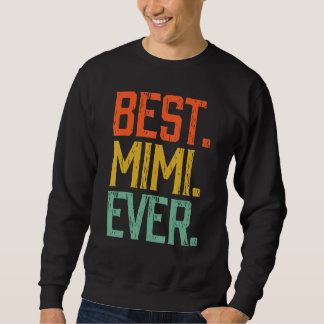 Beste Mimi je Vintage Mutter S Day Sweatshirt