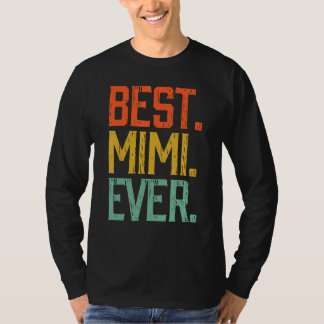 Beste Mimi je Vintage Mutter S Day T-Shirt