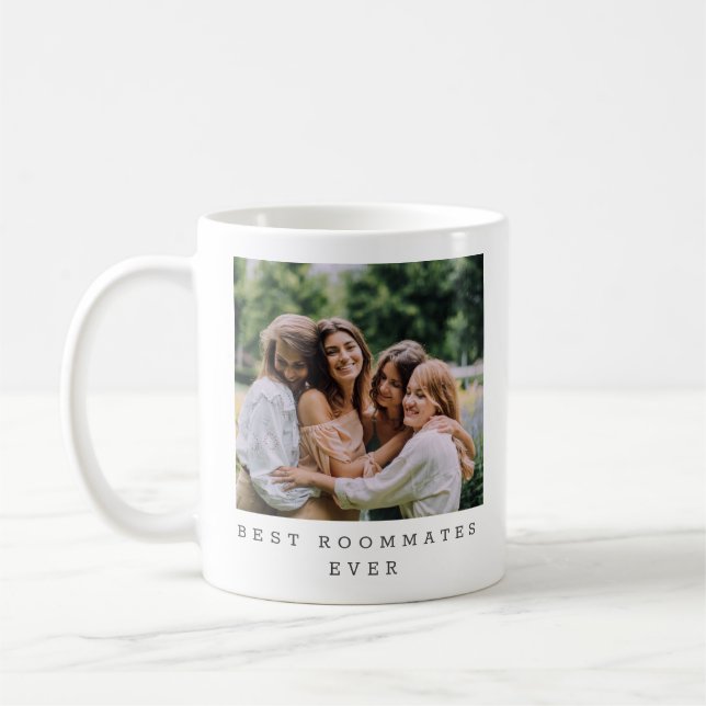 Beste Mitbewohner Aller Zeiten Benutzerdefiniertes Kaffeetasse (Links)
