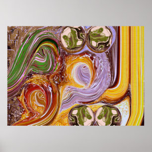 Beste moderne islamische Kunst Poster