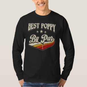 Beste Mohnblüte für Männer Vintag Retro Dekoration T-Shirt