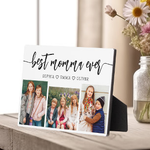 Beste Momma je - Muttertagsfoto-Collage Fotoplatte
