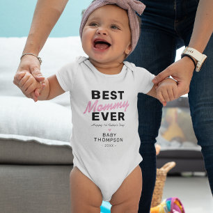 Beste Mommy Ever   Baby Bodysuit zum ersten Mutter Strampler