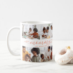 Beste Mommy-Ever Foto Collage Muttertag Kaffeetasse