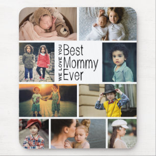 Beste Mommy-FotoCollage Mousepad