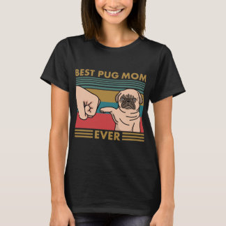 Beste Mops-Mama je T-Shirt