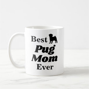 Beste Mops-Mama-überhaupt Kaffee-Tasse Kaffeetasse