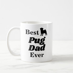 Beste Mops-Vater-überhaupt Kaffee-Tasse Kaffeetasse