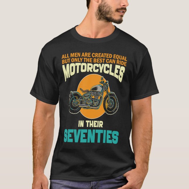 Beste Motorräder in ihren 70er Jahren 70. Bir T-Shirt (Vorderseite)