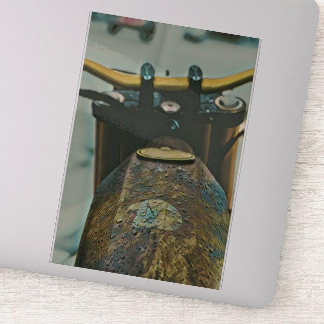 Beste Motorradgeschenke Aufkleber (Detail)