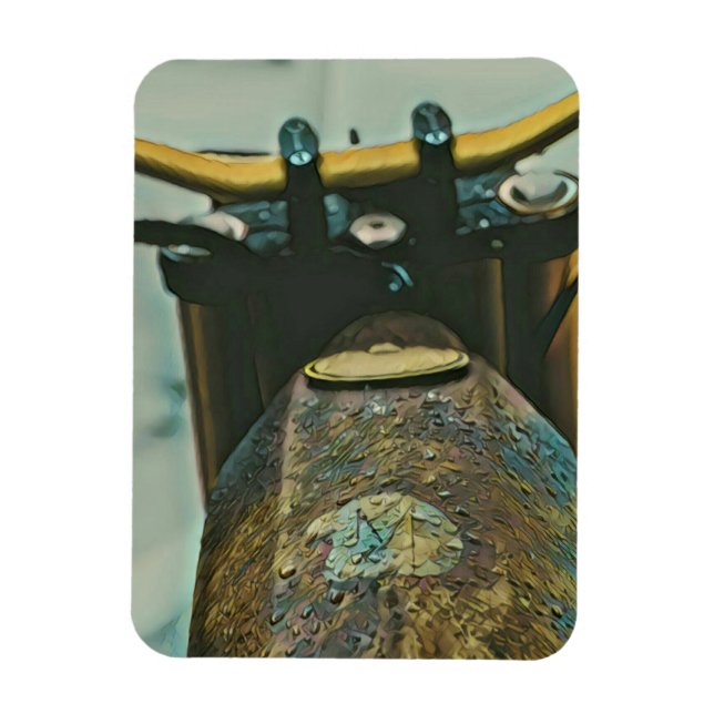 Beste Motorradgeschenke Magnet (Vertikal)