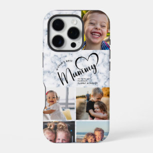 Beste Mumie-Geschenkfoto des modernen Weltenblauen iPhone 16 Pro Hülle