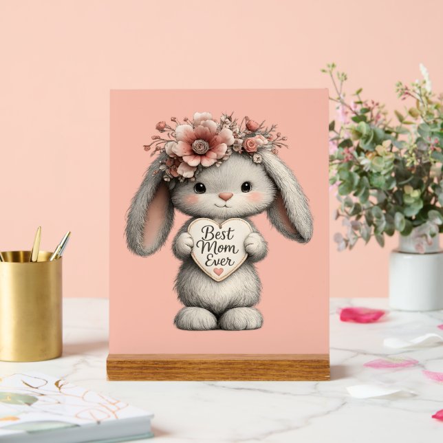 Beste Mutter Acrylschild (Hochzeit)