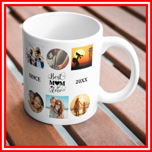 Beste Mutter Aller Zeiten Foto Collage Elegantes S Kaffeetasse