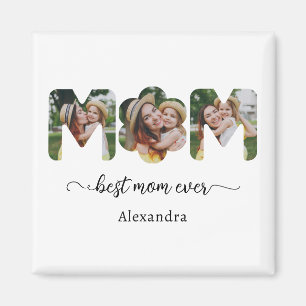 Beste Mutter Aller Zeiten Foto Collage Mutters Ges Magnet