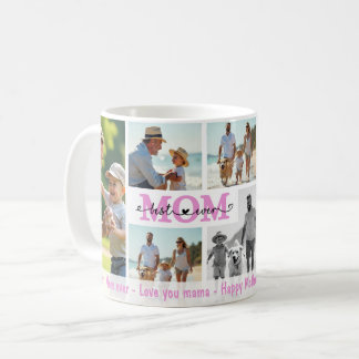 Beste Mutter Aller Zeiten Foto-Collage, Personalis Kaffeetasse