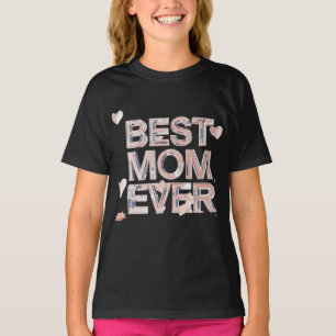 Beste Mutter Aller Zeiten Glas 3D Design   Moderne T-Shirt