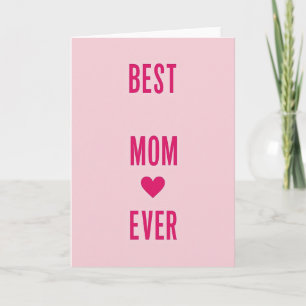 Beste Mutter Aller Zeiten Liebeskarte Karte