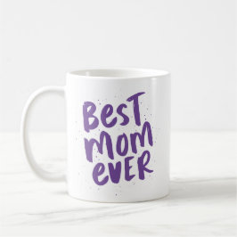 Beste Mutter aller Zeiten lila Mutter Kaffeetasse