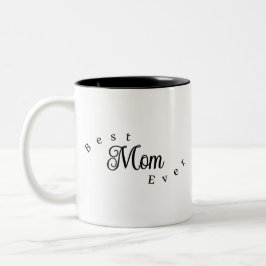 Beste Mutter Aller Zeiten Modern Einfach Zweifarbige Tasse