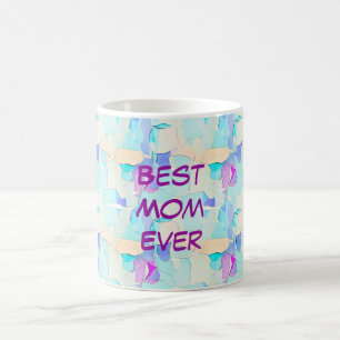 Beste-Mutter-aller-Zeiten-Mosaik Kaffeetasse