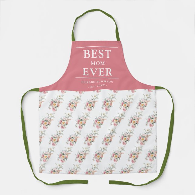 Beste Mutter Aller Zeiten Mutters Geschenk Schürze (Vorderseite)