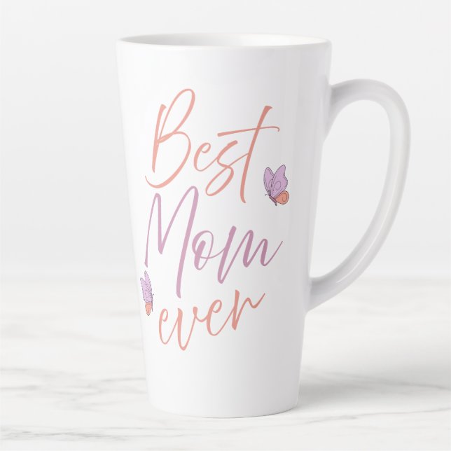 Beste-Mutter-aller-Zeiten-Schmetterling-Script-Kun Milchtasse (Rechts)