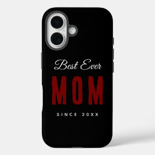 Beste Mutter Aller Zeiten Seit 20XX Modern Einfach iPhone 16 Hülle