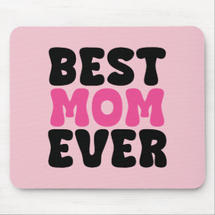 Beste Mutter Aller Zeiten Typografie Mousepad