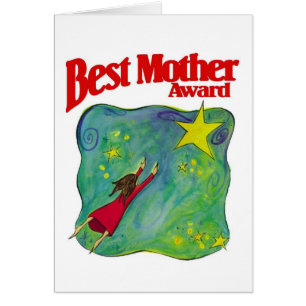 Beste Mutter Auszeichnung Muttertagskarte