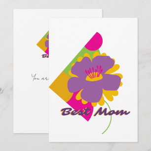Beste Mutter Buntes Trenddesign