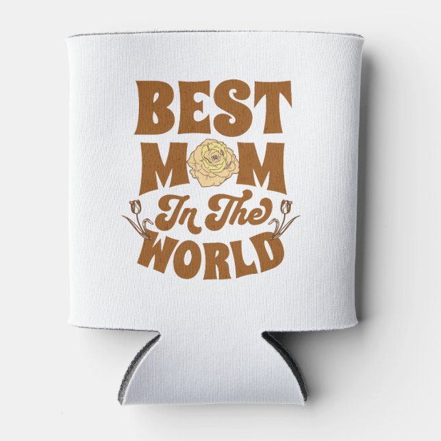 Beste Mutter der Welt Dosenkühler (Vorderseite)