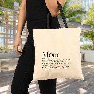 Beste Mutter der Welt Mama Mutter Definition Tragetasche