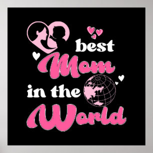 Beste Mutter der Welt Muttertag Poster