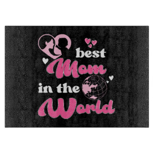 Beste Mutter der Welt Muttertag Schneidebrett