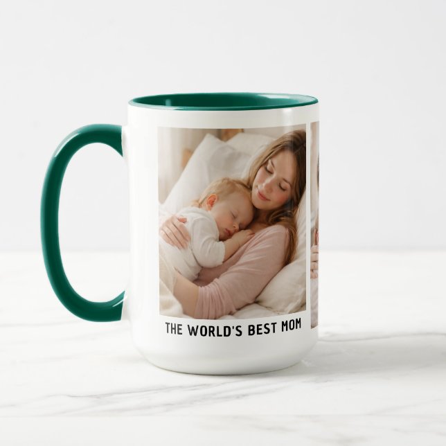Beste Mutter der Welt Personalisiert – Muttertag Tasse (Links)