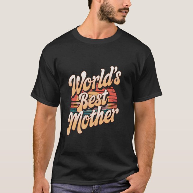 Beste Mutter der Welt T-Shirt (Vorderseite)